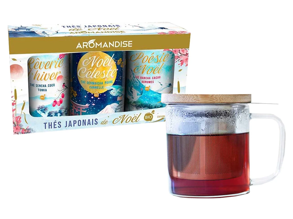 Coffret Thé Japonais De Noel Cepheus 1 Coffret Thé Japonais De Noel Cepheus