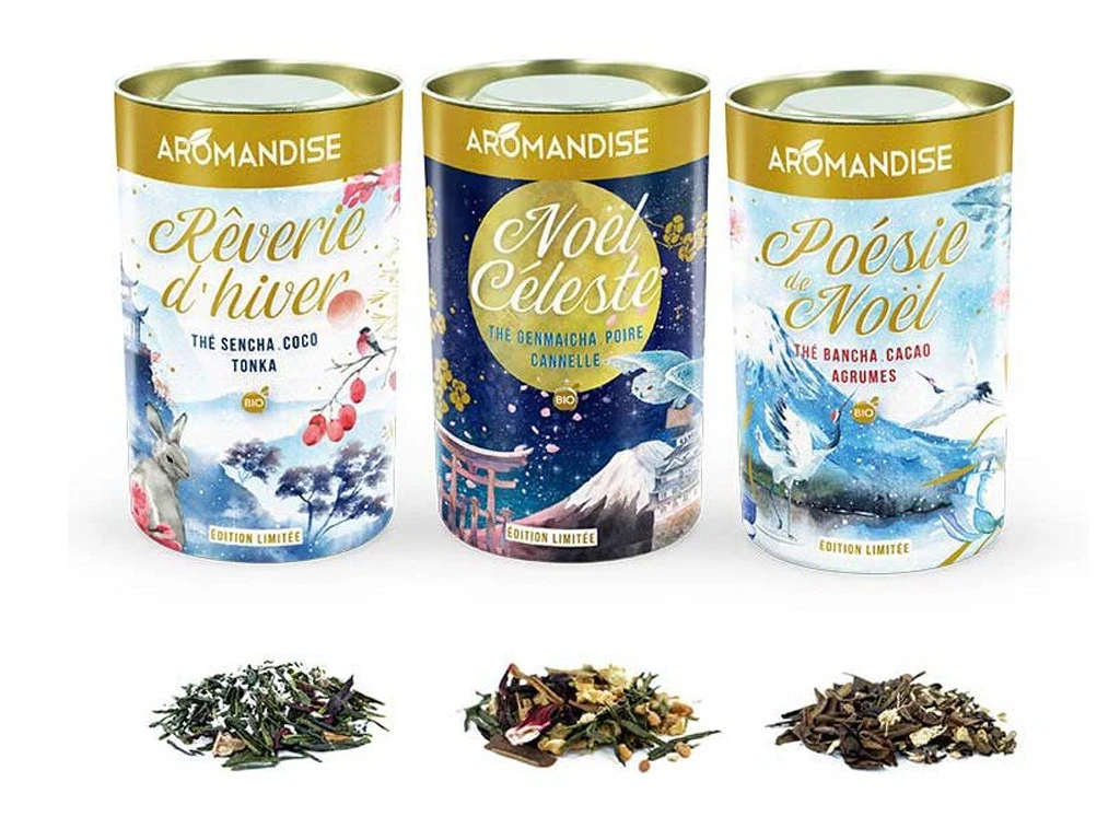 Coffret Thé Japonais De Noel Cepheus 2 Coffret Thé Japonais De Noel Cepheus – Image 2