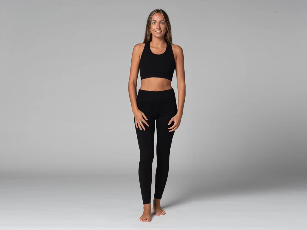 Yoga Legging Pocket - Bio Noir Noir XS - 36 8 Yoga Legging Pocket - Bio Noir Noir XS - 36 – Image 8
