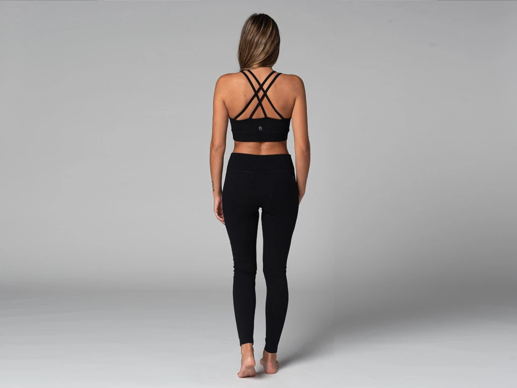 Yoga Legging Pocket - Bio Noir Noir XS - 36 10 Yoga Legging Pocket - Bio Noir Noir XS - 36 – Image 10