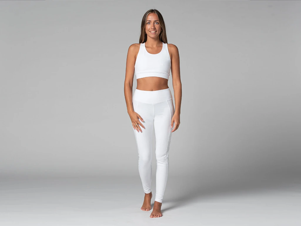 Yoga Legging Pocket - Bio Blanc Blanc XS - 36 6 Yoga Legging Pocket - Bio Blanc Blanc XS - 36 – Image 6