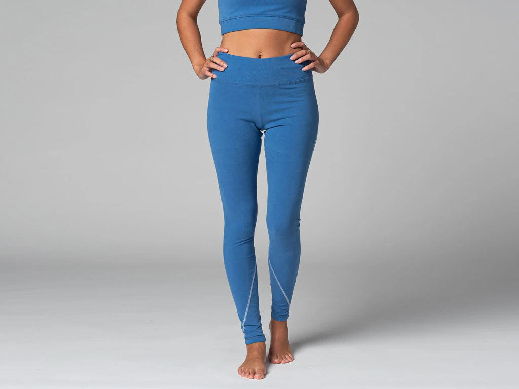 Yoga Legging Sport - Bio Bleu Bleu XS - 36 1 Yoga Legging Sport - Bio Bleu Bleu XS - 36