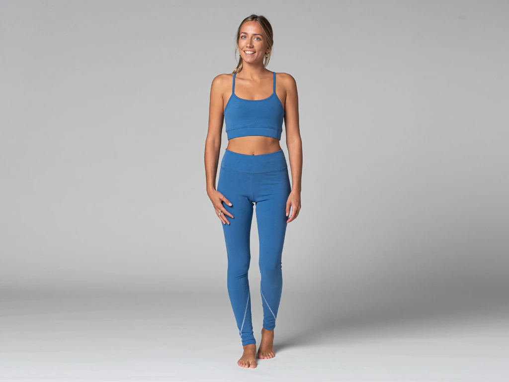 Yoga Legging Sport - Bio Bleu Bleu XS - 36 6 Yoga Legging Sport - Bio Bleu Bleu XS - 36 – Image 6